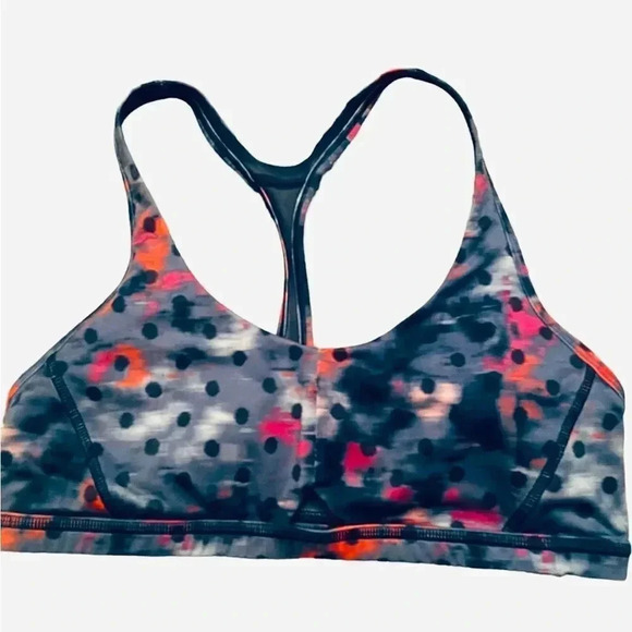 LULULEMON INTRINSIC SPORTS BRA IN WINDY BLOOM REGAL PLUM SIZE 6 - Picture 10 of 10